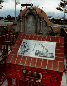 Information Kiosk, The Vintner's Walk, by sculptor Raymond Persinger, Masi Plaza, Rancho Cucamonga, California